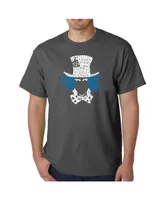 La Pop Art Mens Word T-Shirt - The Mad Hatter