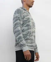 Coin 1804 Men's Ultra Soft Lightweight Camo Long-Sleeve Hoodie