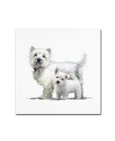 The Macneil Studio 'Westie' Canvas Art - 14" x 14"