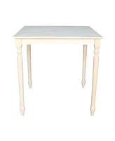 International Concepts Solid Wood Top Table