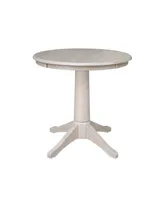 International Concepts 30" Round Top Pedestal