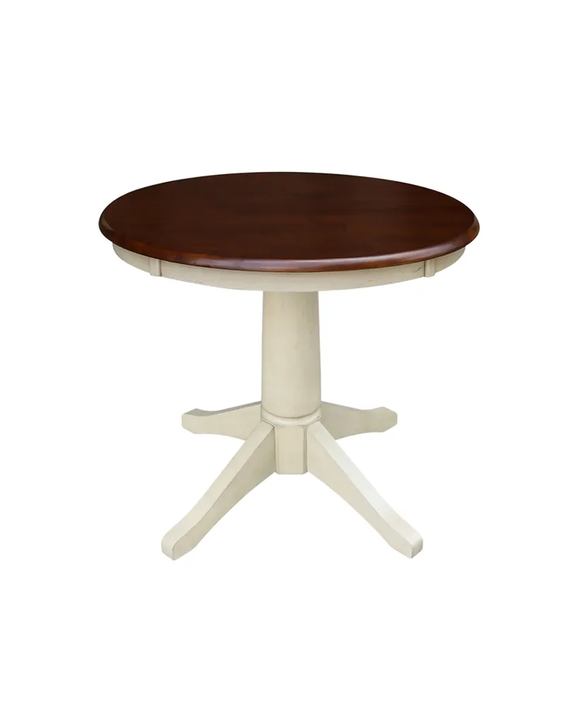 International Concepts 30" Round Top Pedestal