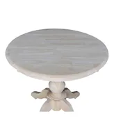 International Concepts 30" Round Top Pedestal Table- 28.9"H