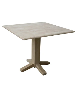 International Concepts Dual Drop Leaf Dining Table