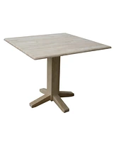 International Concepts Dual Drop Leaf Dining Table