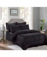 Elegant Comfort Bamboo Pinted -Pc. Comforter Set