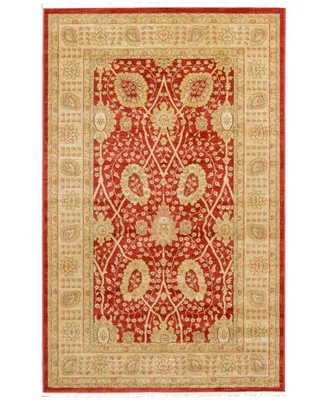 Closeout! Bayshore Home Orwyn Orw9 Red 5' x 8' Area Rug