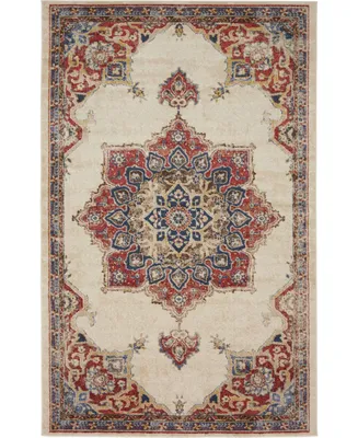 Bayshore Home Shangri Shg3 5' x 8' Area Rug