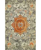 Bayshore Home Brio Bri3 Gray Rug