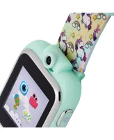 PlayZoom Kids Smartwatch with Tie Dye Unicorn Printed Strap