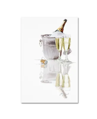 The Macneil Studio 'Champagne' Canvas Art - 16" x 24"