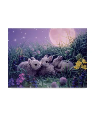 Kirk Reinert 'Moon Babies' Canvas Art - 18" x 24"