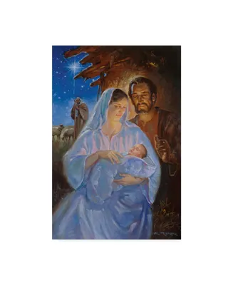 Hal Frenck 'The Holy Family' Canvas Art - 12" x 19"