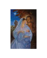 Hal Frenck 'The Holy Family' Canvas Art - 12" x 19"