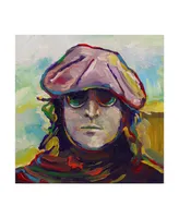 Howie Green 'John Lennon Hat' Canvas Art - 24" x 24"