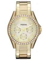 Fossil Women's Riley Gold