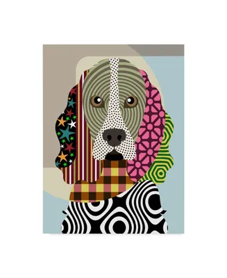 Lanre Adefioye 'Cocker Spaniel Dog' Canvas Art - 24" x 32"