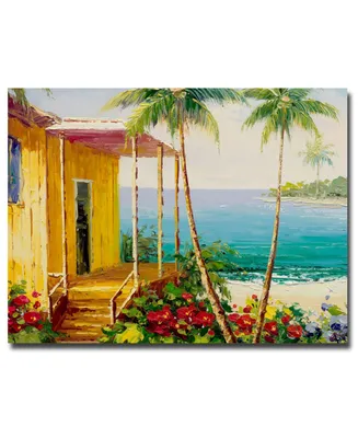 Rio 'Key West Villa' Canvas Art - 24" x 18"