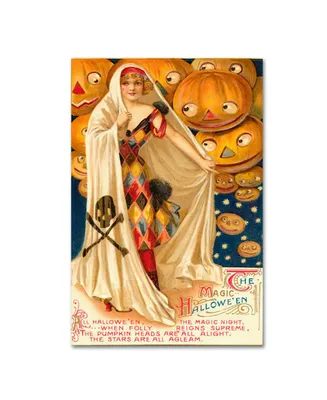 Vintage Apple Collection 'Halloween Nine' Canvas Art