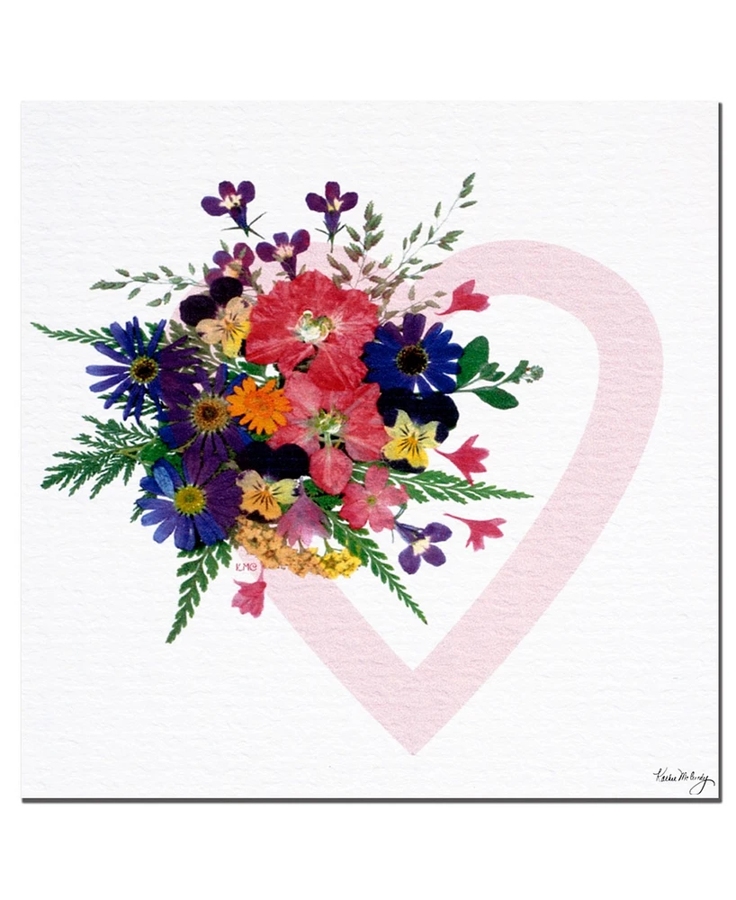 Love Bouquet by Kathie McCurdy Canvas Art - 24" x 24"