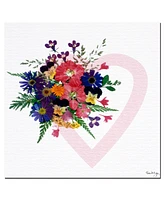 Love Bouquet by Kathie McCurdy Canvas Art - 24" x 24"