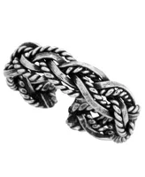 Sterling Silver Braided Adjustable Toe Ring