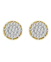 Men's Diamond (1 ct.t.w.) Earring Set in 10k Yellow Gold