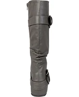 Journee Collection Women's Wide Calf Paris Boot