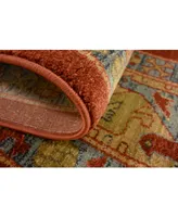 Bayshore Home Harik Har1 Red 7' x 10' Area Rug