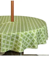 Lattice Outdoor Tablecloth 60" Round