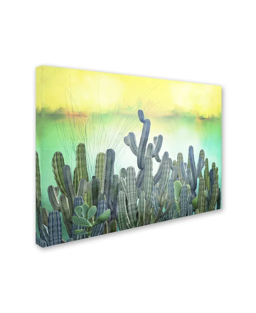 Mark Ashkenazi 'Cactus' Canvas Art - 24" x 32"