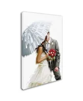 The Macneil Studio 'Wedding Parasol' Canvas Art - 22" x 32"