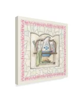 Lisa Audit 'Bath B' Canvas Art - 14" x 14"