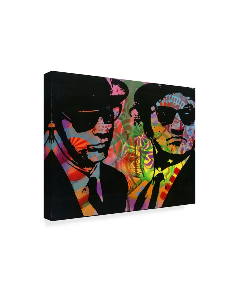 Dean Russo 'Blues Brothers' Canvas Art - 35" x 47"