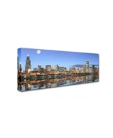 Yakov Agani 'Chicago Il' Canvas Art - 32" x 16"