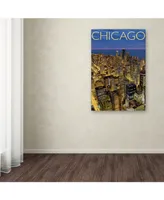 Lantern Press 'Chicago' Canvas Art - 22" x 32"