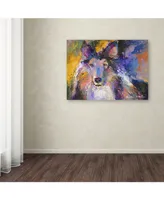 Richard Wallich 'Collie' Canvas Art - 24" x 32"