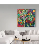 Vicki Mcardle Art 'I Turn To Nature' Canvas Art - 24" x 24"