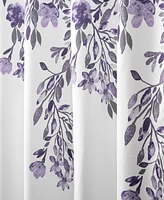 Lush Decor Tanisha Floral Shower Curtain, 72" x