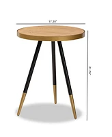 Lauro Wood End Table