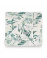 Tommy Bahama Wallpaper Leaves Castaway Ultra Soft Plush Throw, 50" x 70"