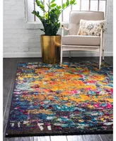 Bayshore Home Newwolf New4 5' x 8' Area Rug