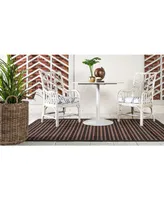 Bayshore Home Outdoor Pashio Pas6 5' 3" x 8' Area Rug