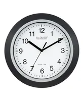 La Crosse Technology 10" Atomic Analog Classic Wall Clock