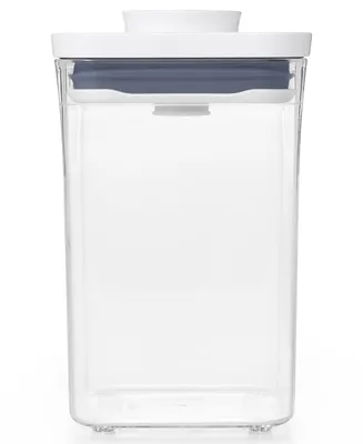 Oxo Pop Small Square Short Food Storage Container