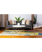 Bayshore Home Newwolf New5 Multi 8' x 11' Area Rug