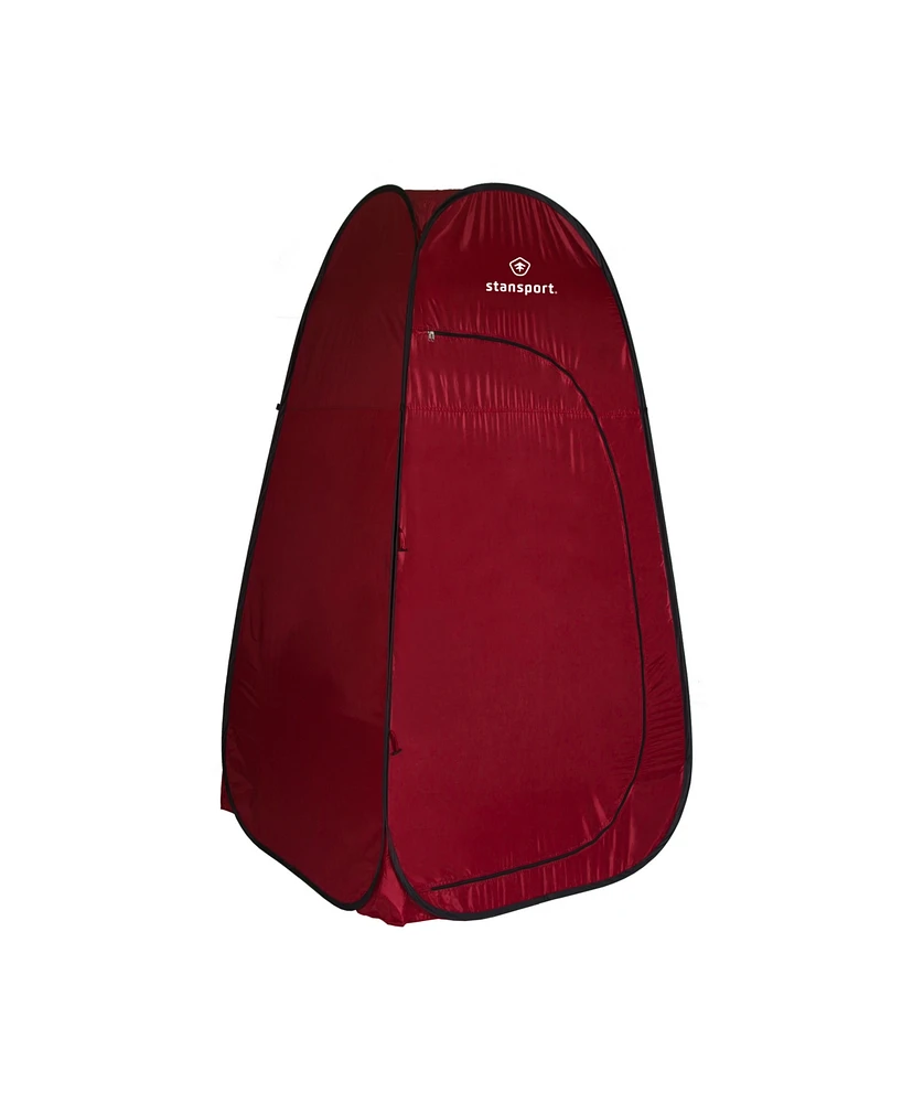 Stansport Pop-Up Privacy Shelter - Red