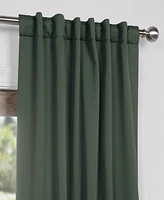 Half Price Drapes Dark Mallard Green Room Darkening Curtain