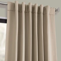 Half Price Drapes Classic Taupe Room Darkening Curtain