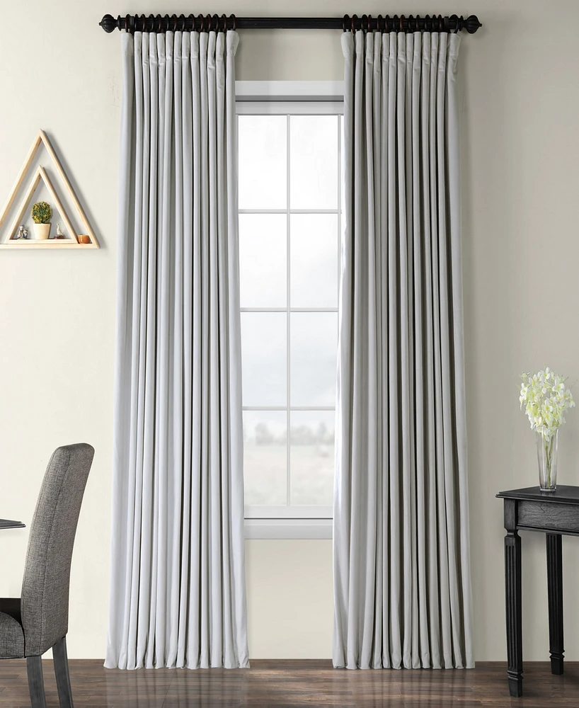Exclusive Fabrics & Furnishings Signature Blackout Extra Wide Velvet Panel